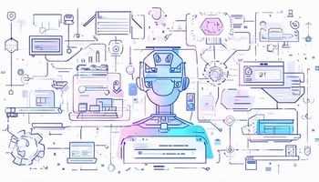 Digital marketing strategy centered on authenticity and trust, combining human connections with AI insights to drive business growth.