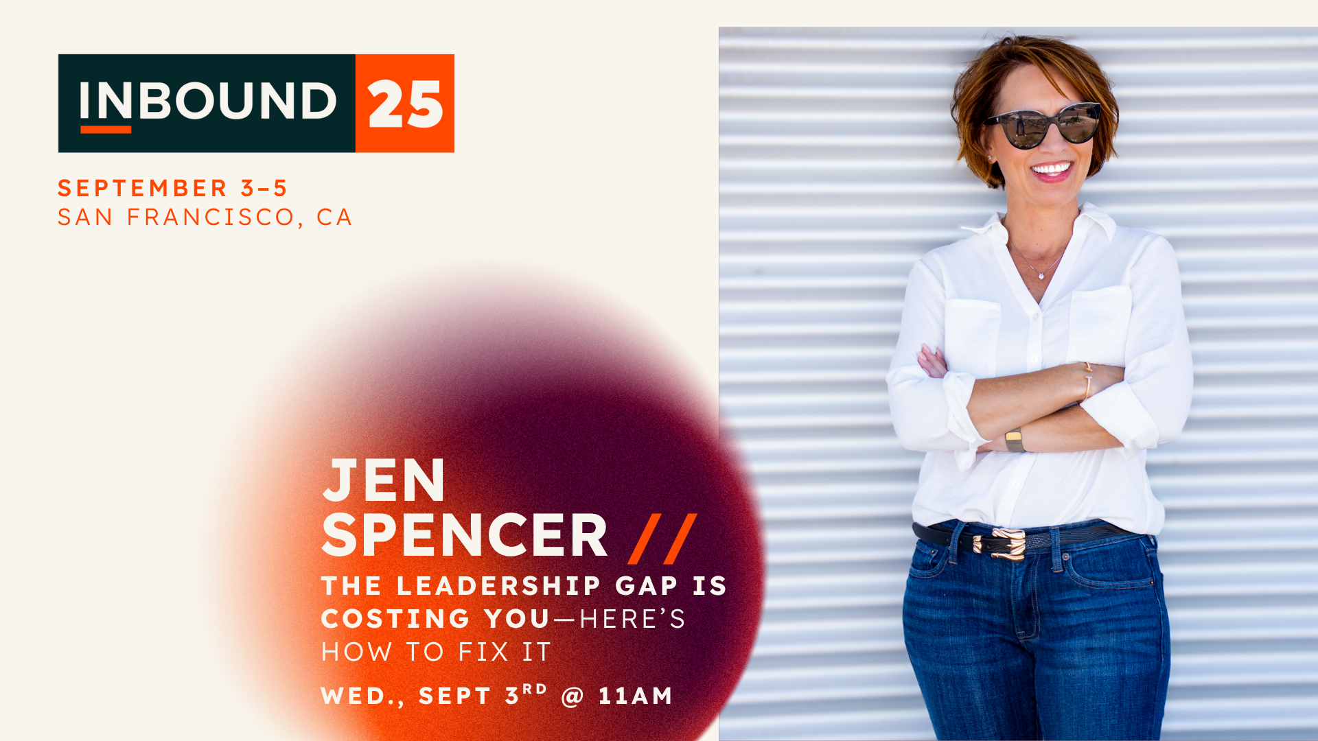 Jen Spencer Speaking at INBOUND 2025